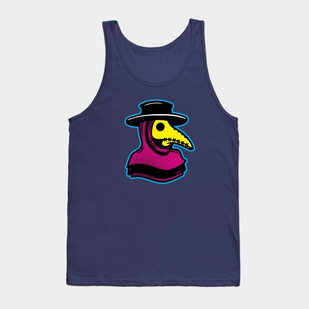 Plague Doctor 2: Electric Boogaloo Tank Top by zombiepickles